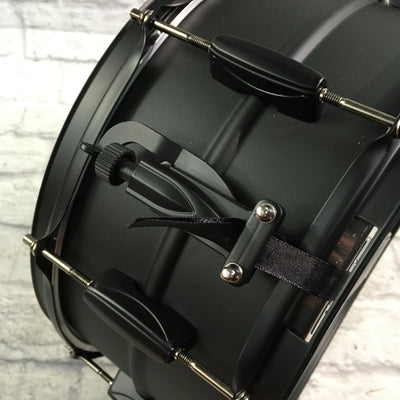 Tama Steel Snare Drum - 6.5 x 14 - Black/Black