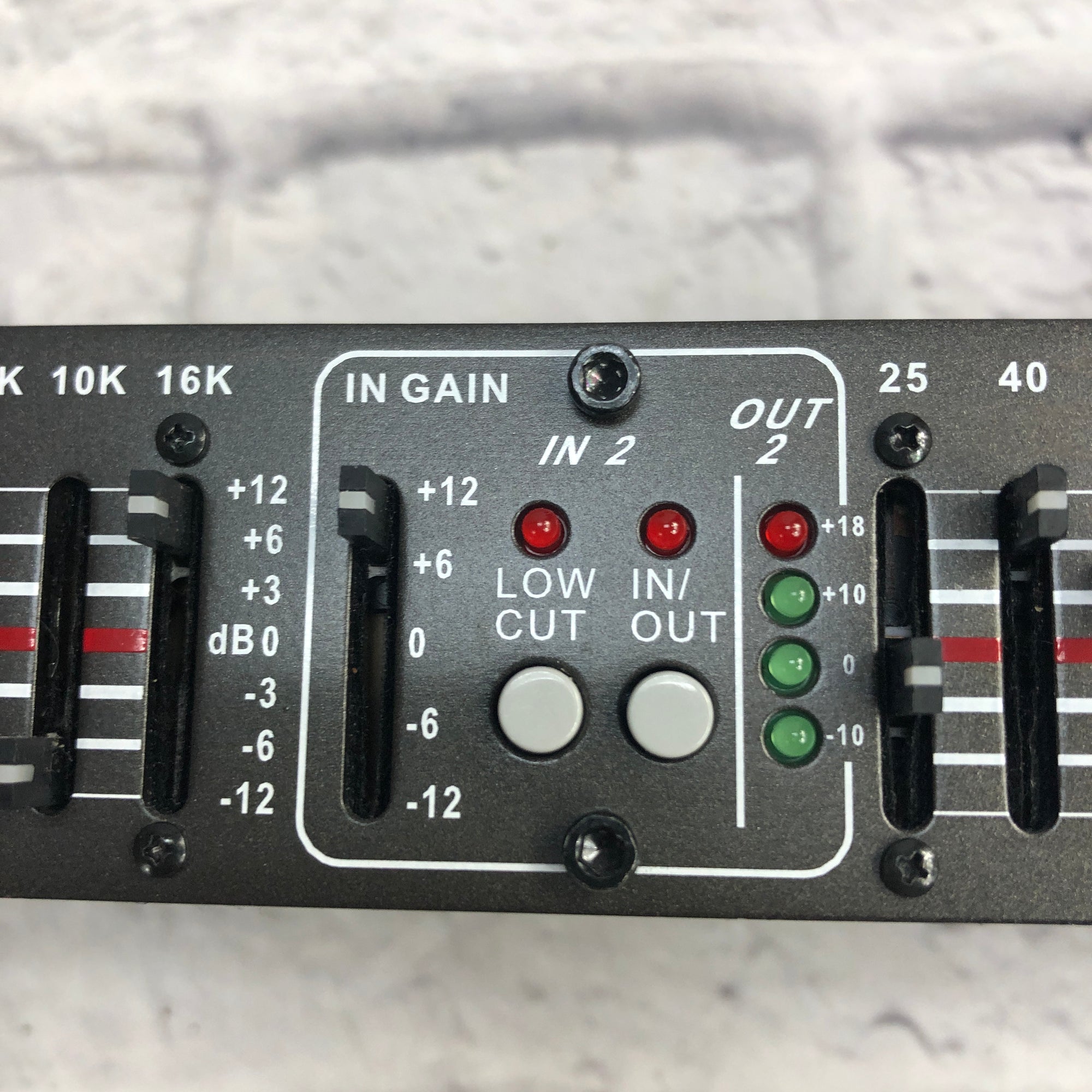 DOD SR430QX Dual Rack Equalizer