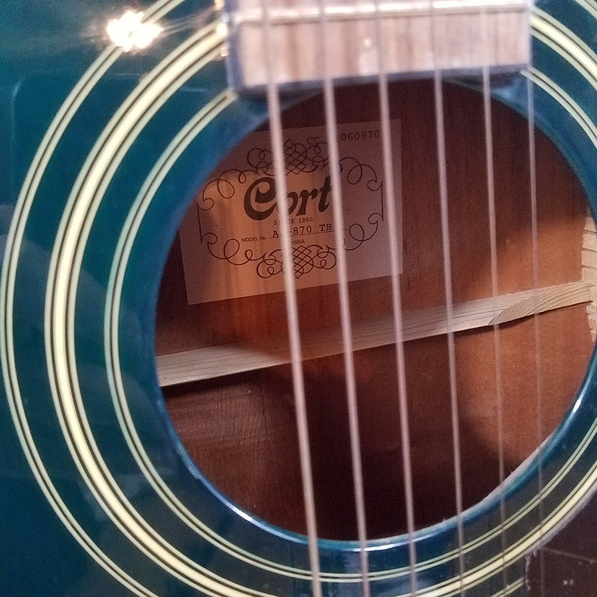 Cort AJ-870-TB Acoustic Guitar - Evolution Music