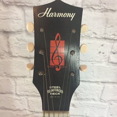 Harmony H1215 Archtop Acoustic Guitar Sunburst