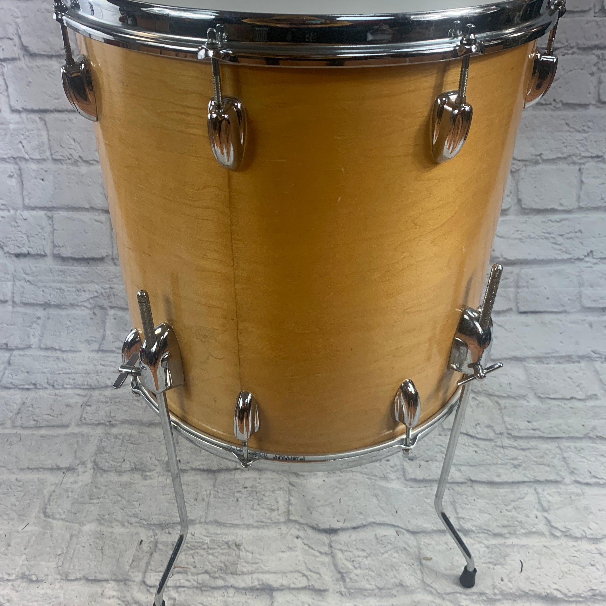 Slingerland 16x16 Natural Maple Floor Tom