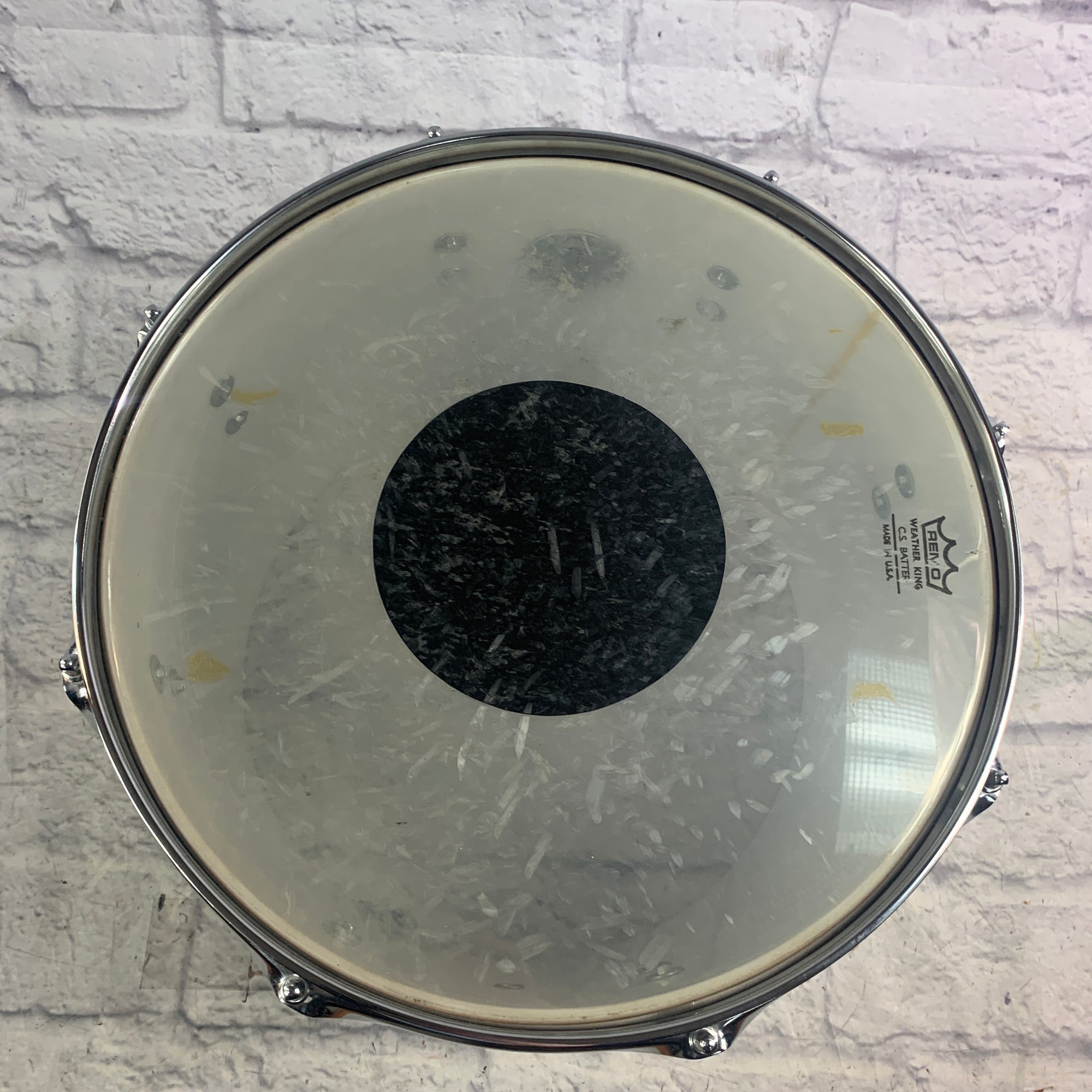 Ludwig 14 Chrome Over Vistalite Tom