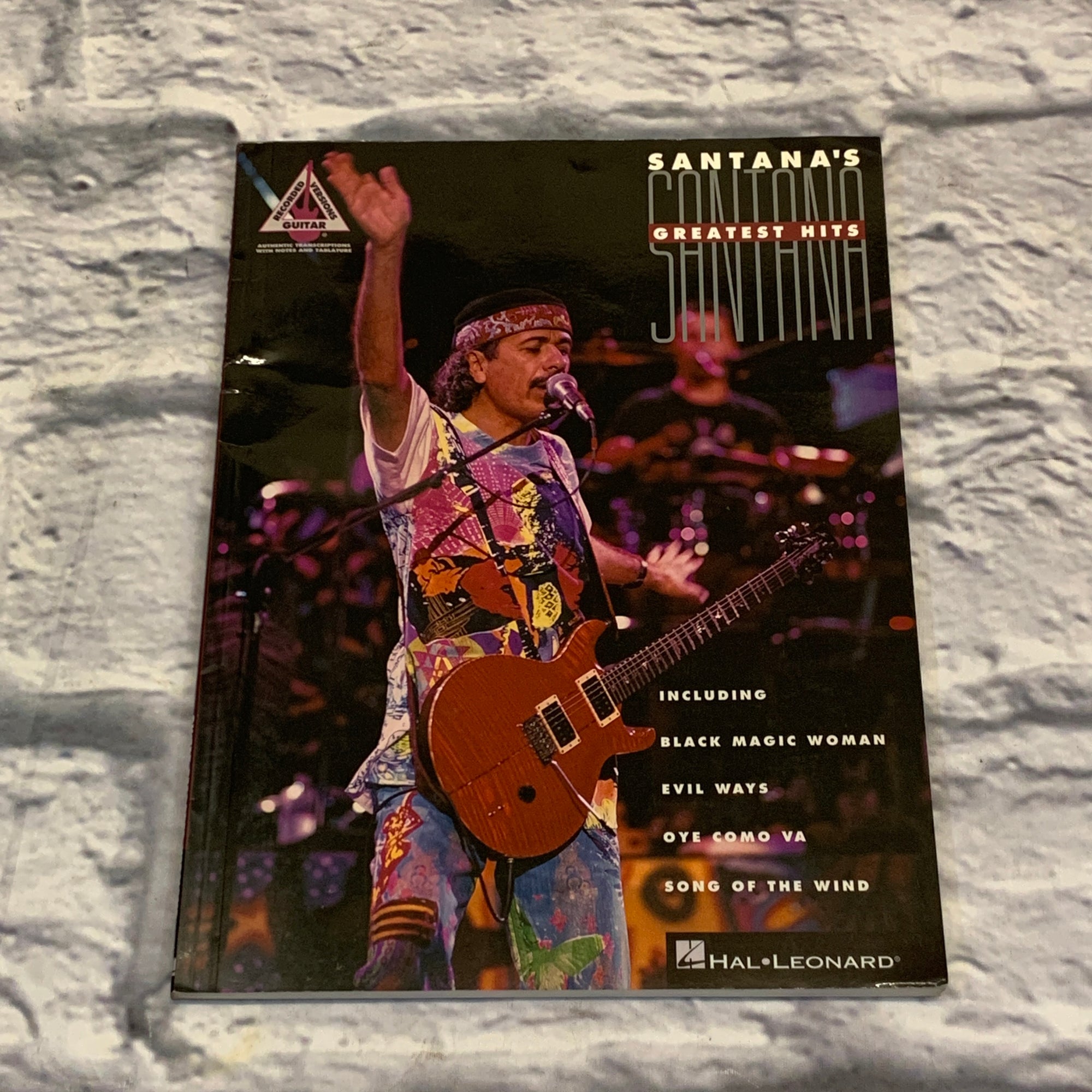 Hal Leonard Santana's Greatest Hits Guitar/Vocal Book