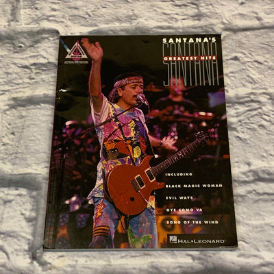 Hal Leonard Santana's Greatest Hits Guitar/Vocal Book