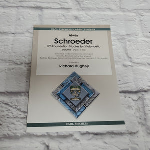 Alwin Schroeder 170 Foundation Studies for Violoncello Volume 1 (Nos. 1-80)