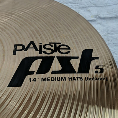 Paiste PST5 14 Medium Hi Hat Cymbal Pair
