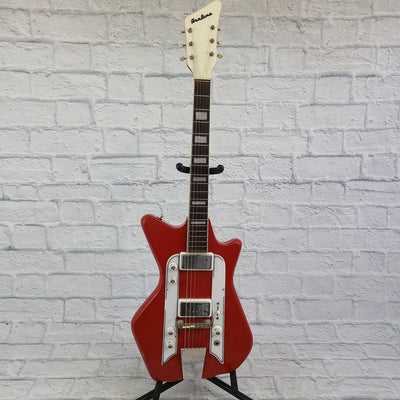 Airline VINTAGE 1966 Airline Res-O-Glass w/7247 Electronic  Electric Guitar
