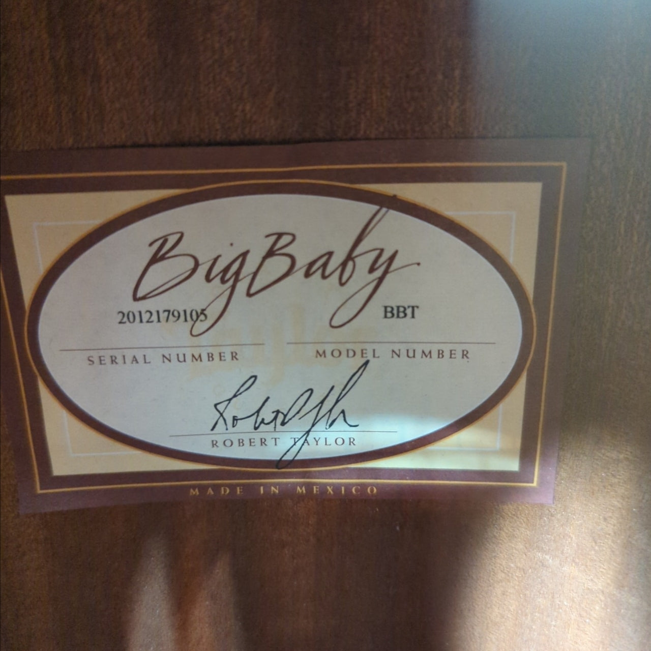 Taylor Big Baby BBT Acoustic Guitar