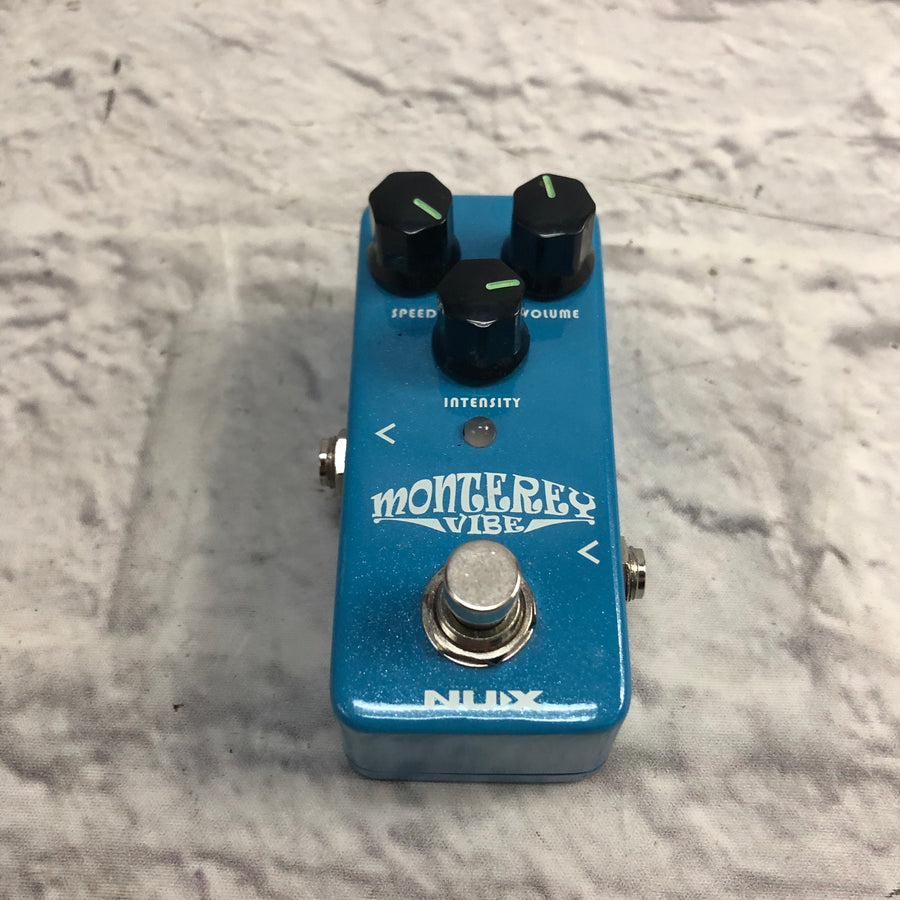 NuX Monterey Vibe Mini Vibrato Pedal