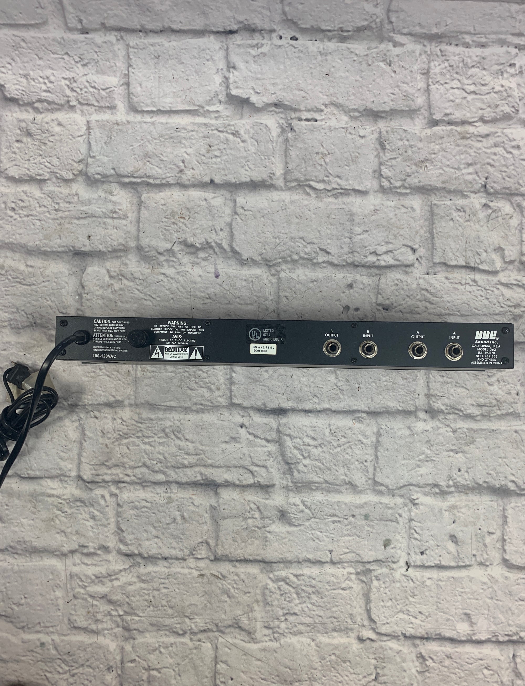 BBE 362 Sonic Maximizer Rack Unit - Evolution Music