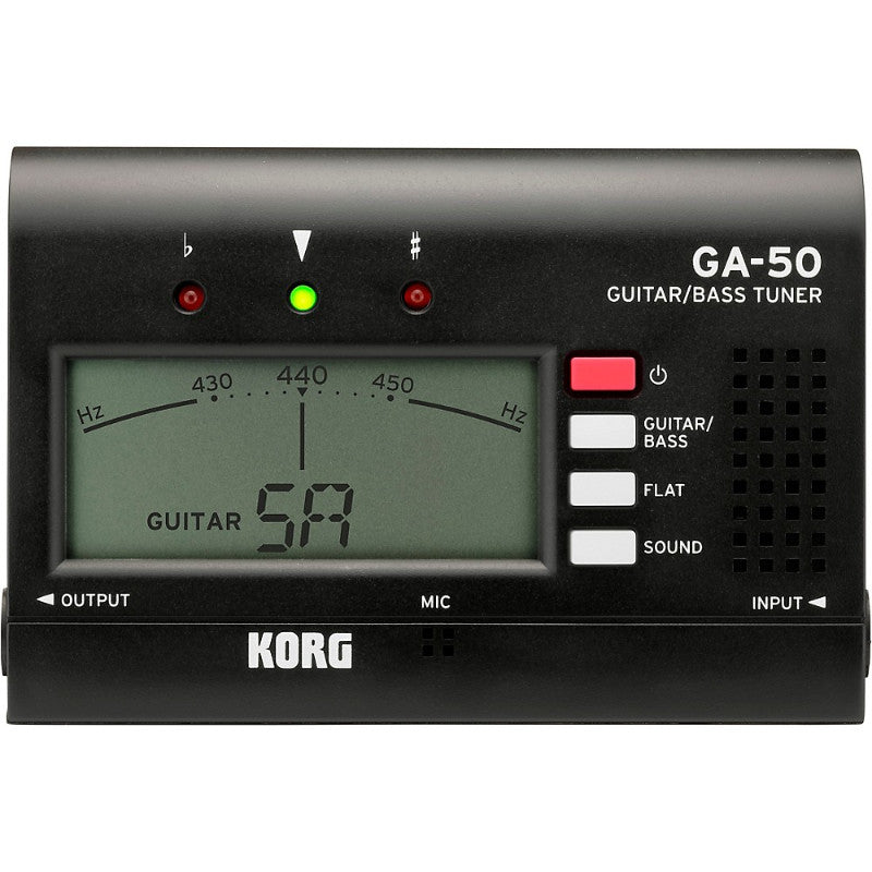 Korg Tuner GA-50 Guitar / Bass Tuner