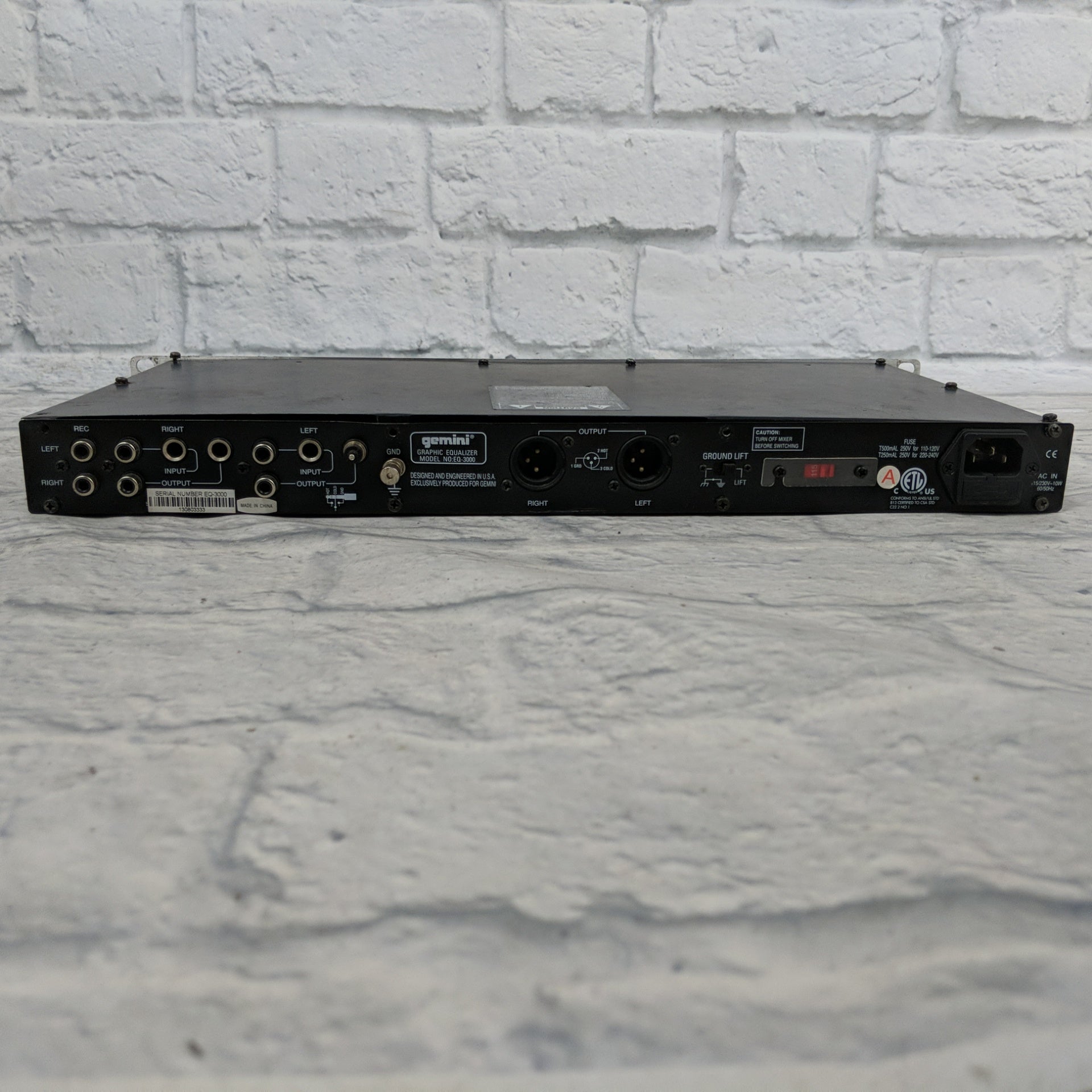 Gemini EQ 3000