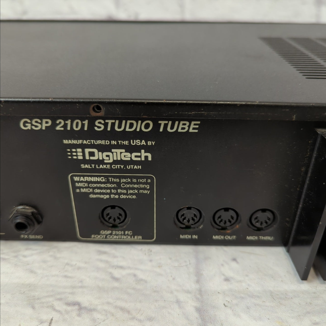 Digitech GSP2101 Studio Tube Preamp - Evolution Music