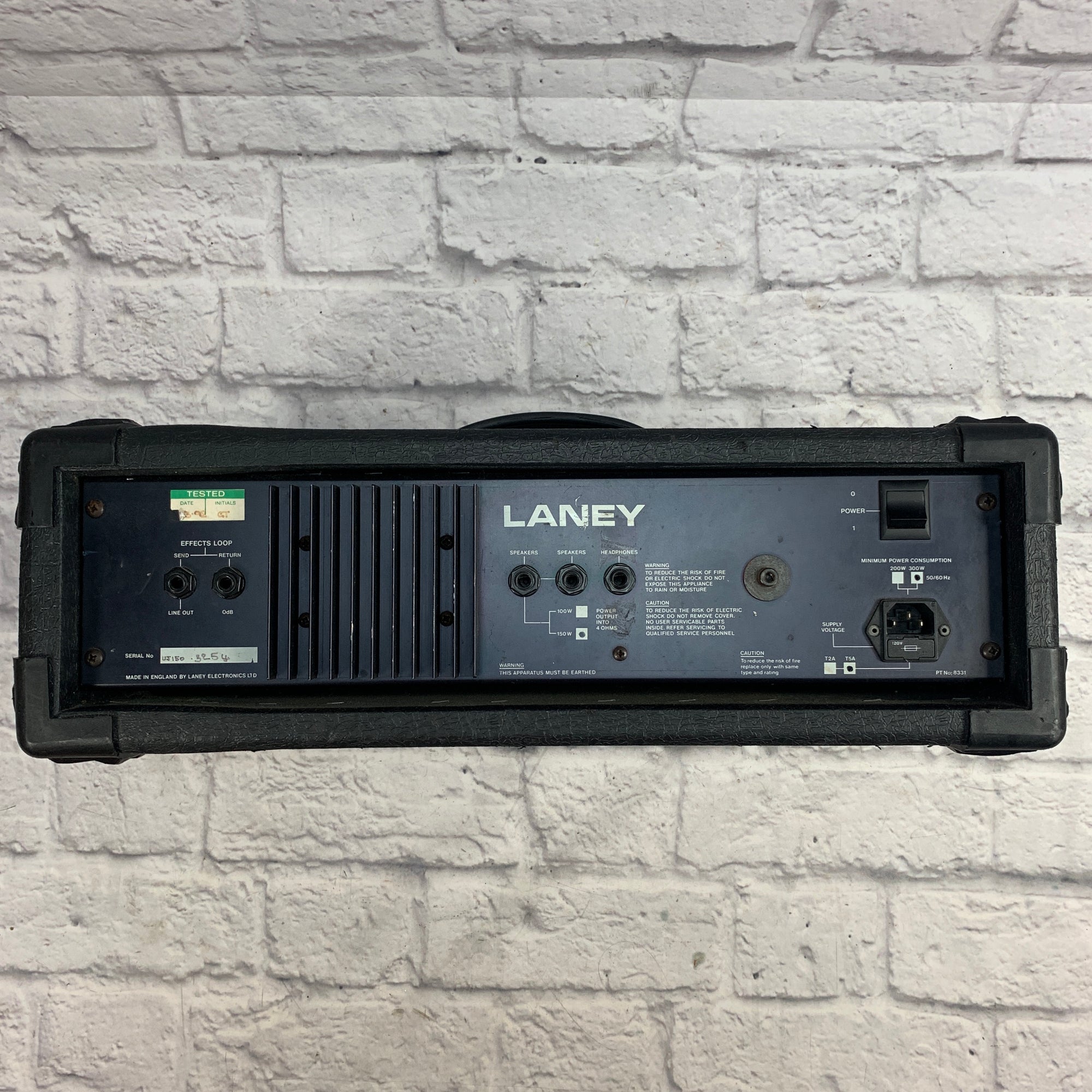 Laney Theatre 150T X5 Powered Mixer Scratchy Pots