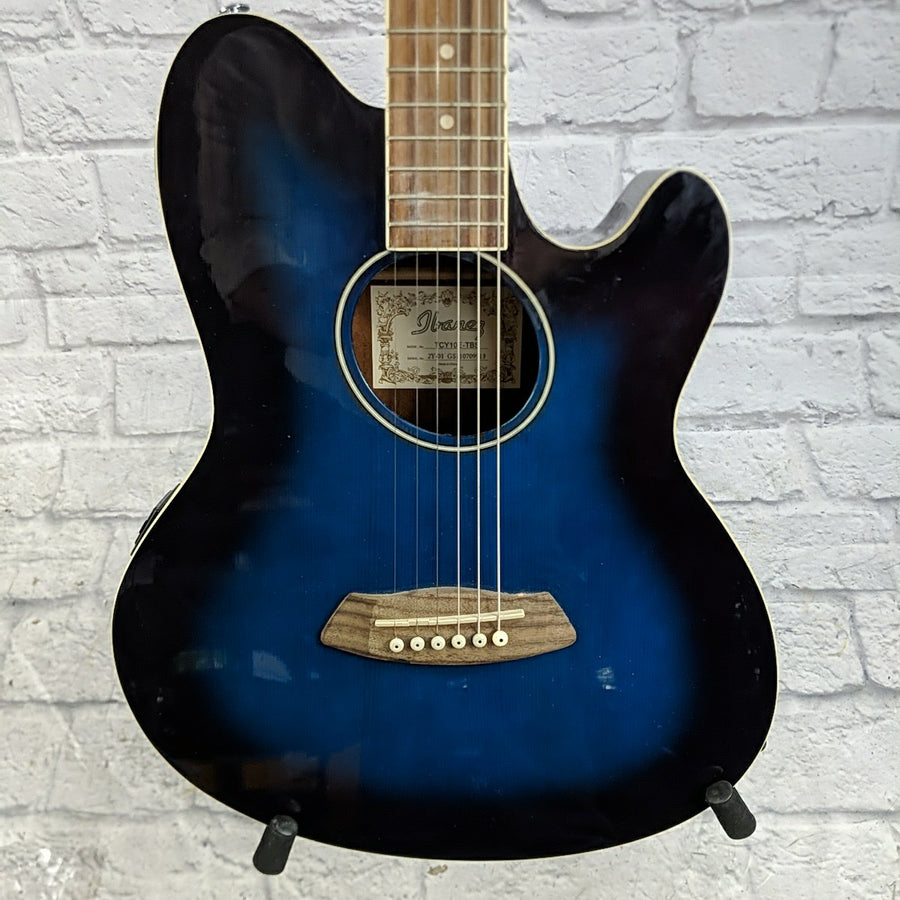 Ibanez TCY10ETBS Talman Blue Acoustic Guitar