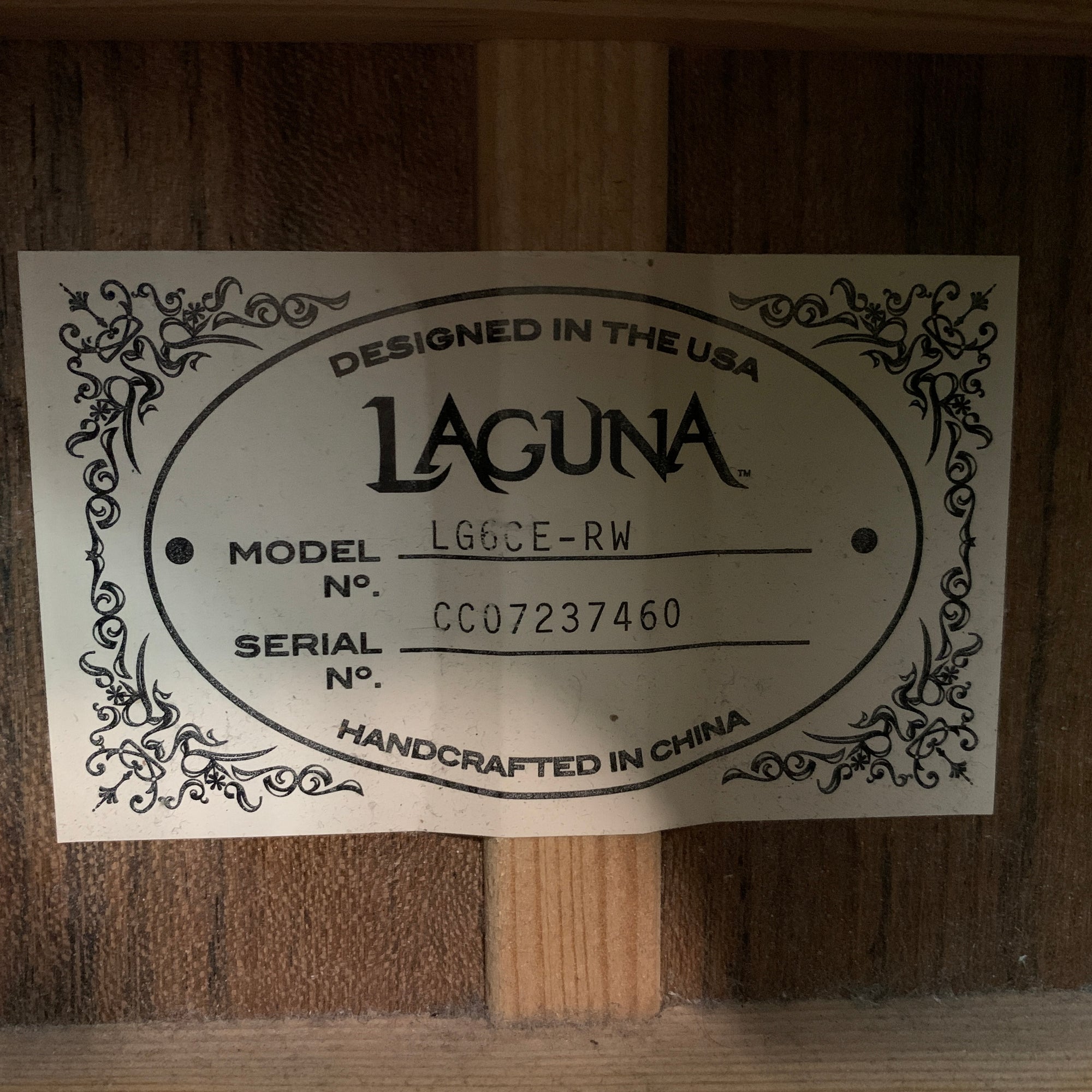 Laguna LG6CE-RW Acoustic Guitar