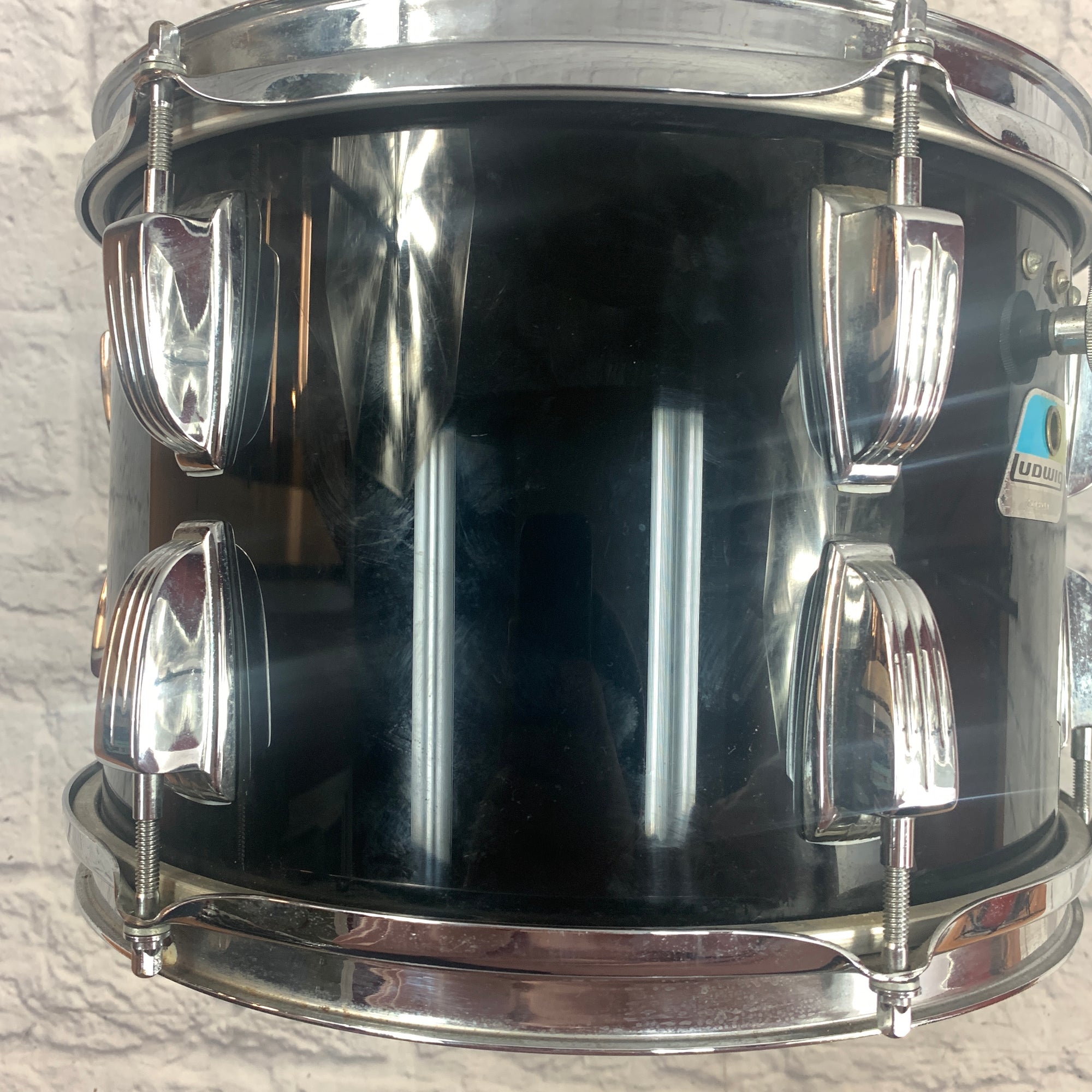 Vintage Ludwig Vistalite 12 x 8 Smoke Tom