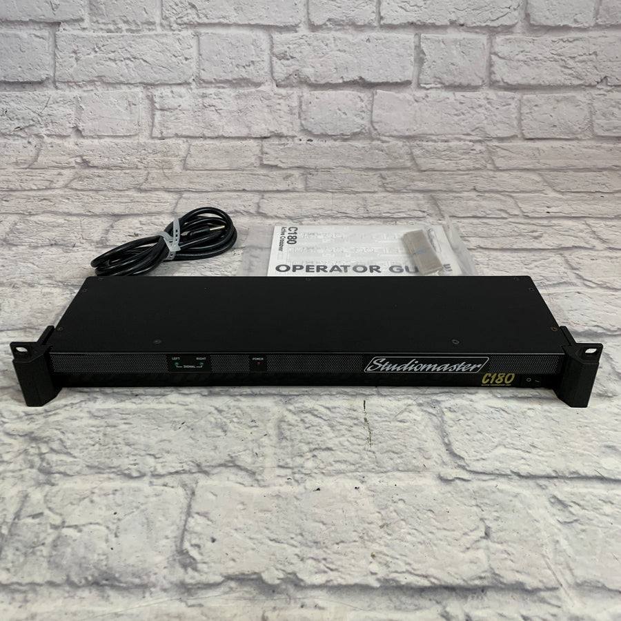 Studiomaster C180 Active Crossover Rack