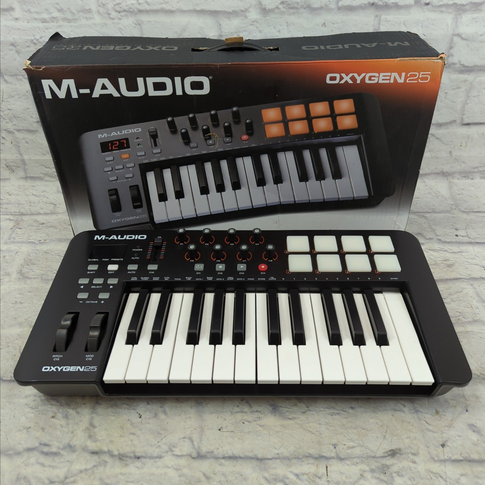 DTM・DAW m-audio oxygen M-Audio