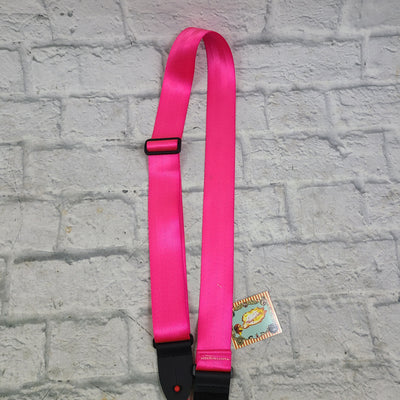 Henry Heller HSBL2 Hot Pink Guitar Strap