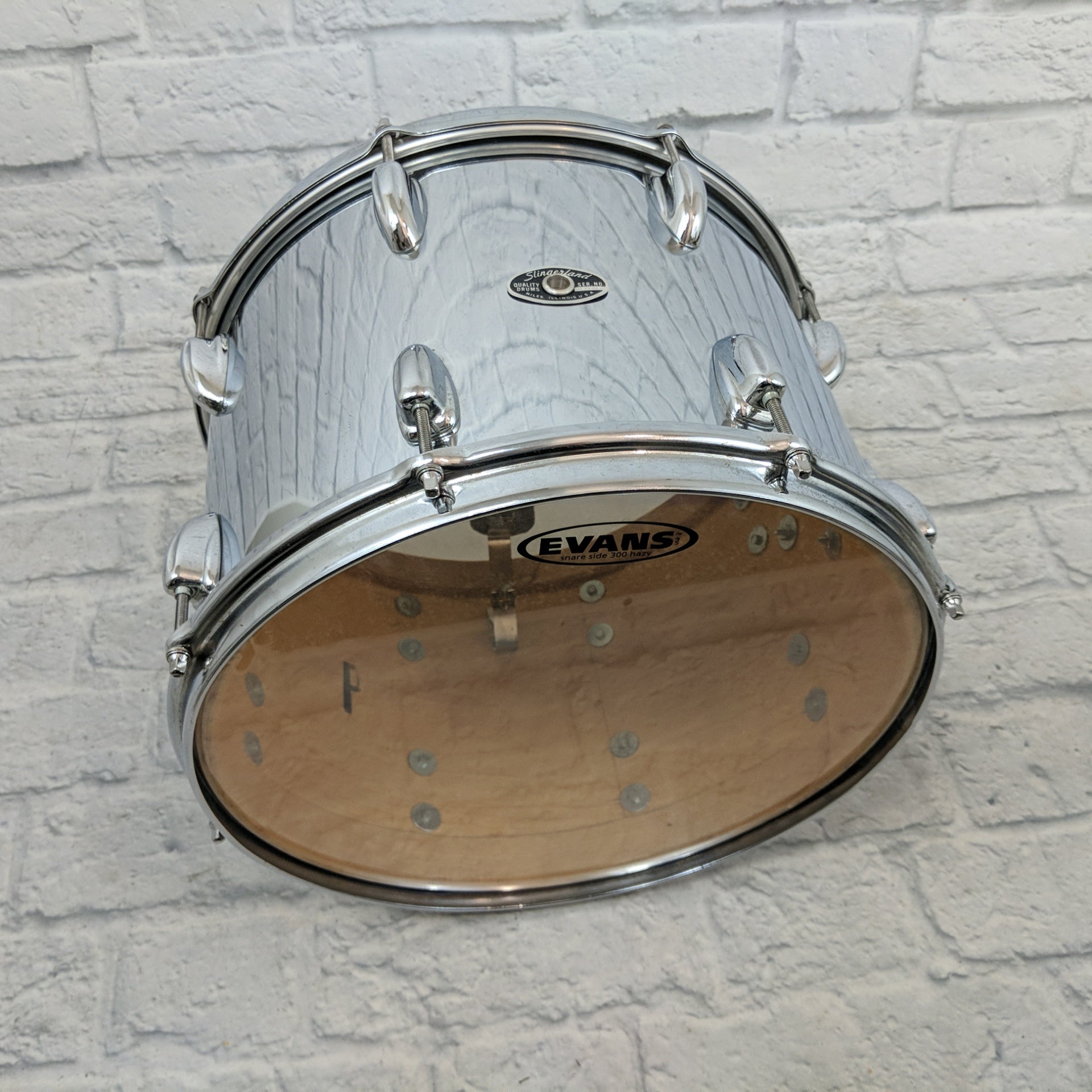 Slingerland 70s Chrome Over Wood 3Ply 10x14 Tom