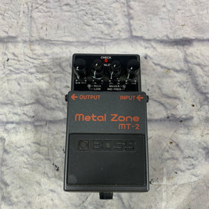 Boss Metal Zone MT-2 Distortion Pedal