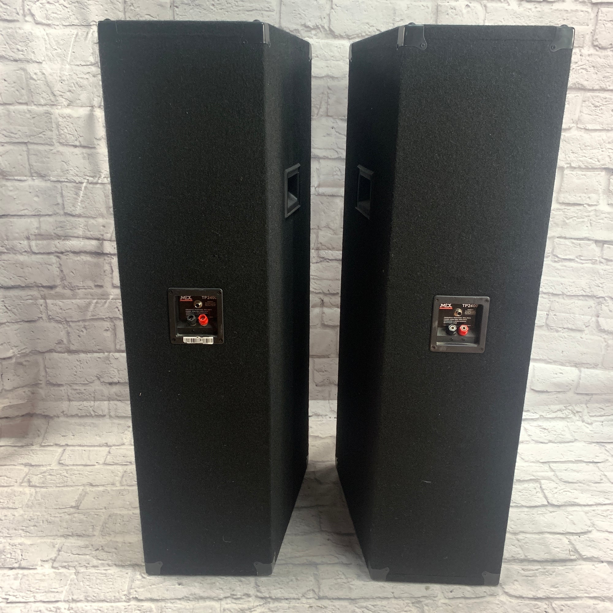 MTX TP2400 2x12 Passive PA Tower Speaker Pair