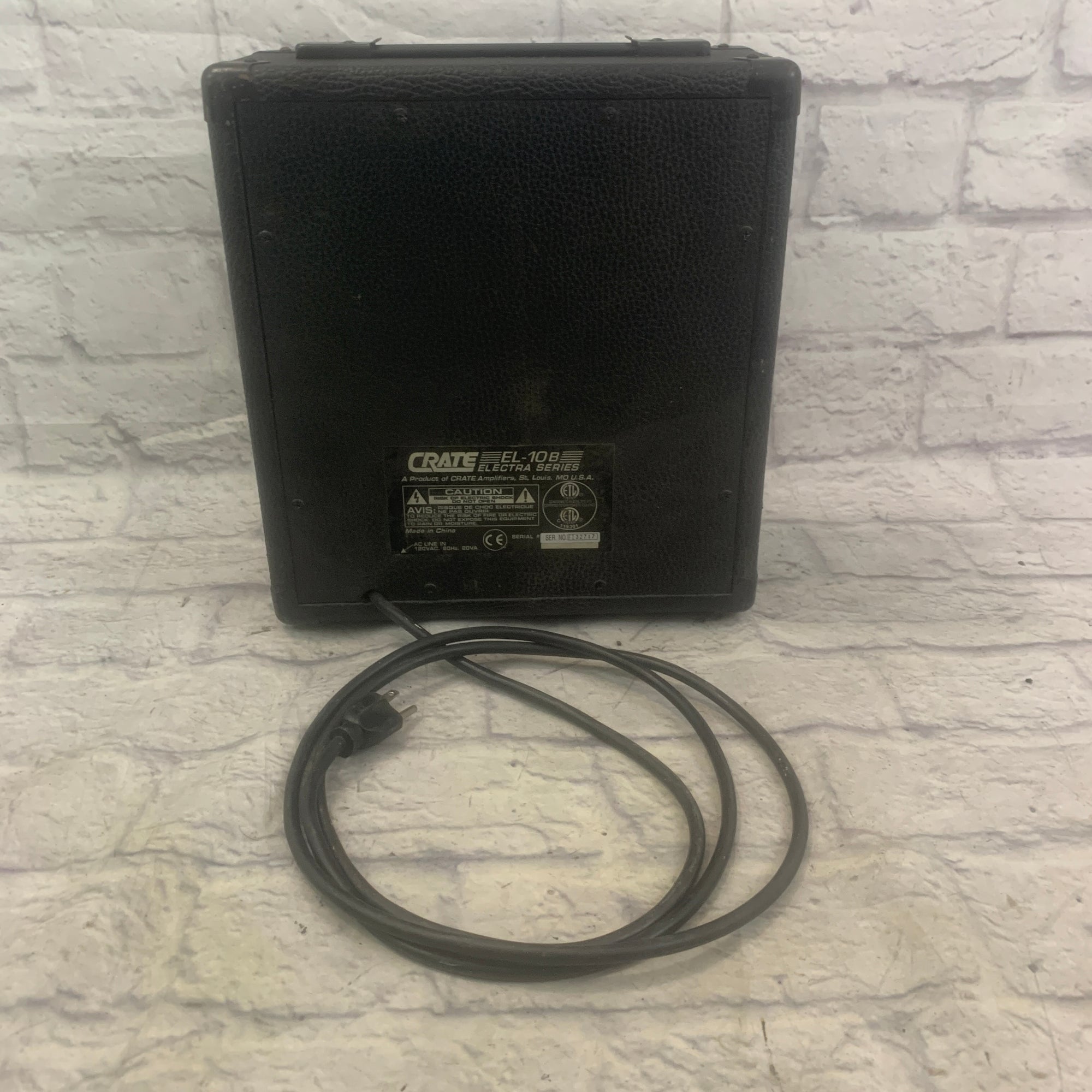 Crate El-10B Bass Guitar Combo Amp