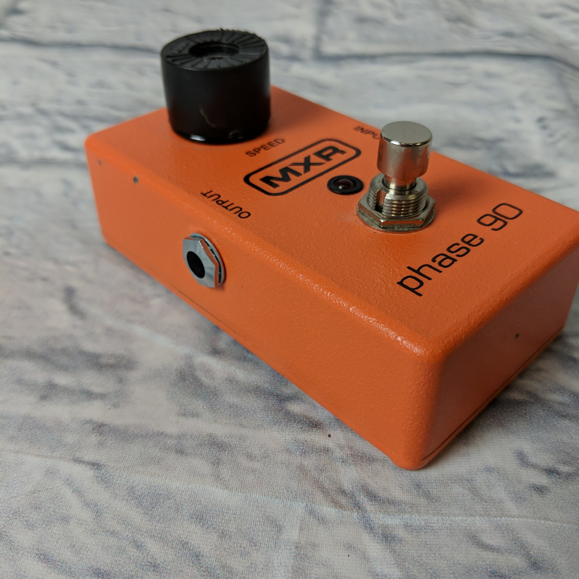 MXR Phase 90 Phase Shifter Pedal for Electric Guitar with Block Logo