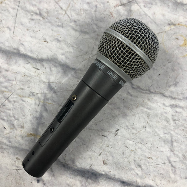 Shure SM58 On / Off Switch Dynamic Microphone - Evolution Music
