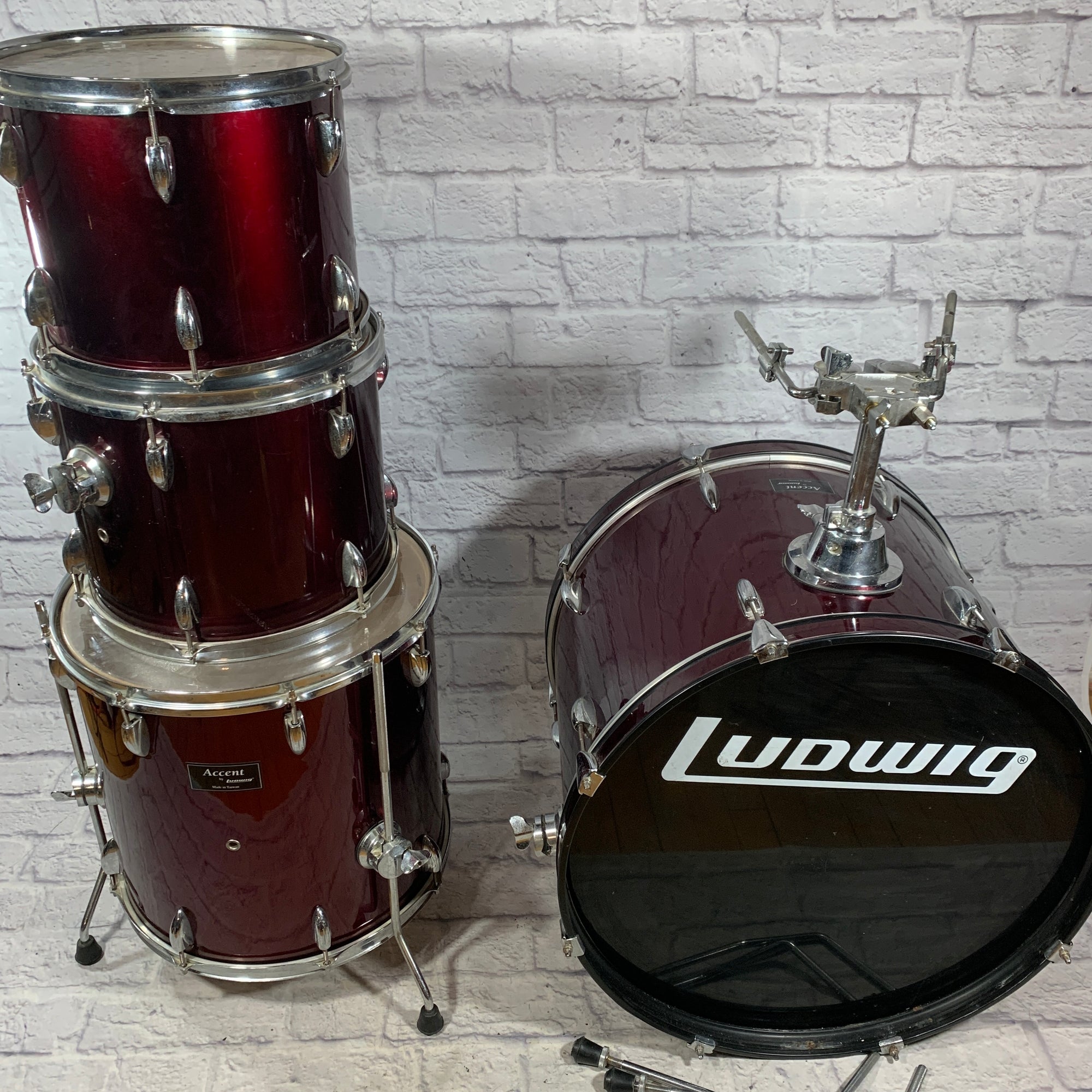Ludwig Accent 4 Piece Drum Kit