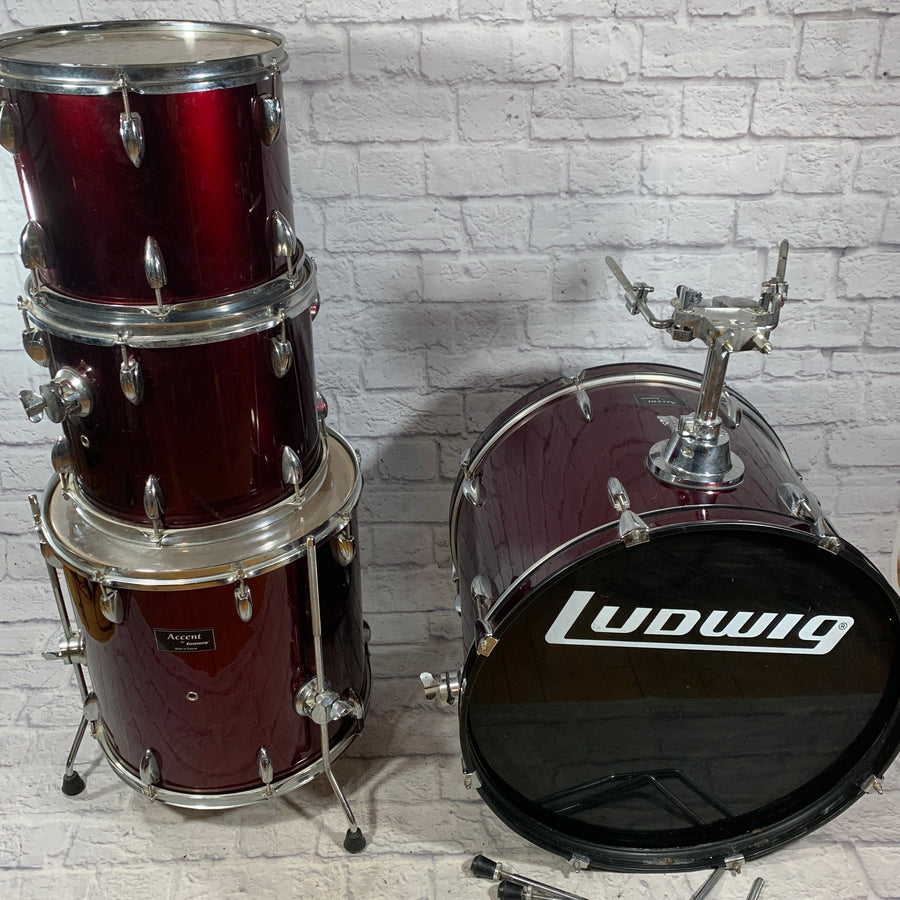 Ludwig Accent 4 Piece Drum Kit