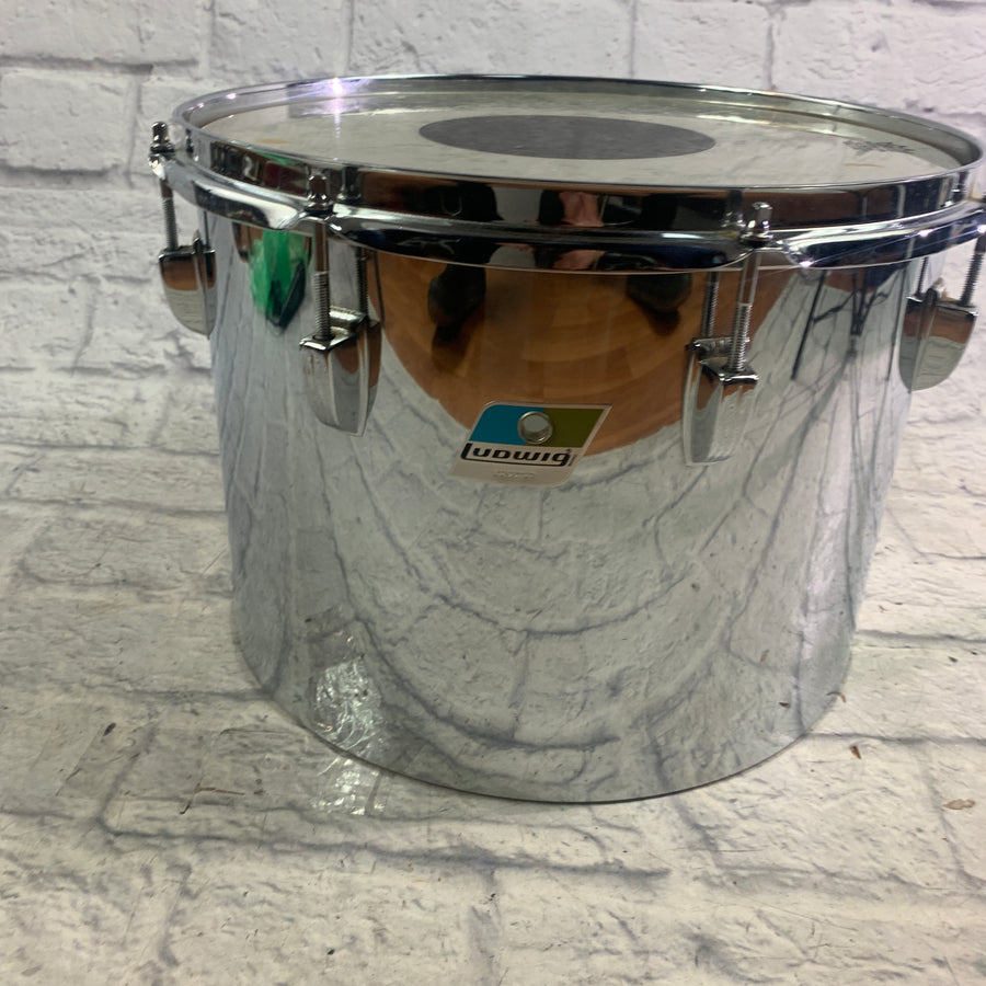 Ludwig 14 Chrome Over Vistalite Tom