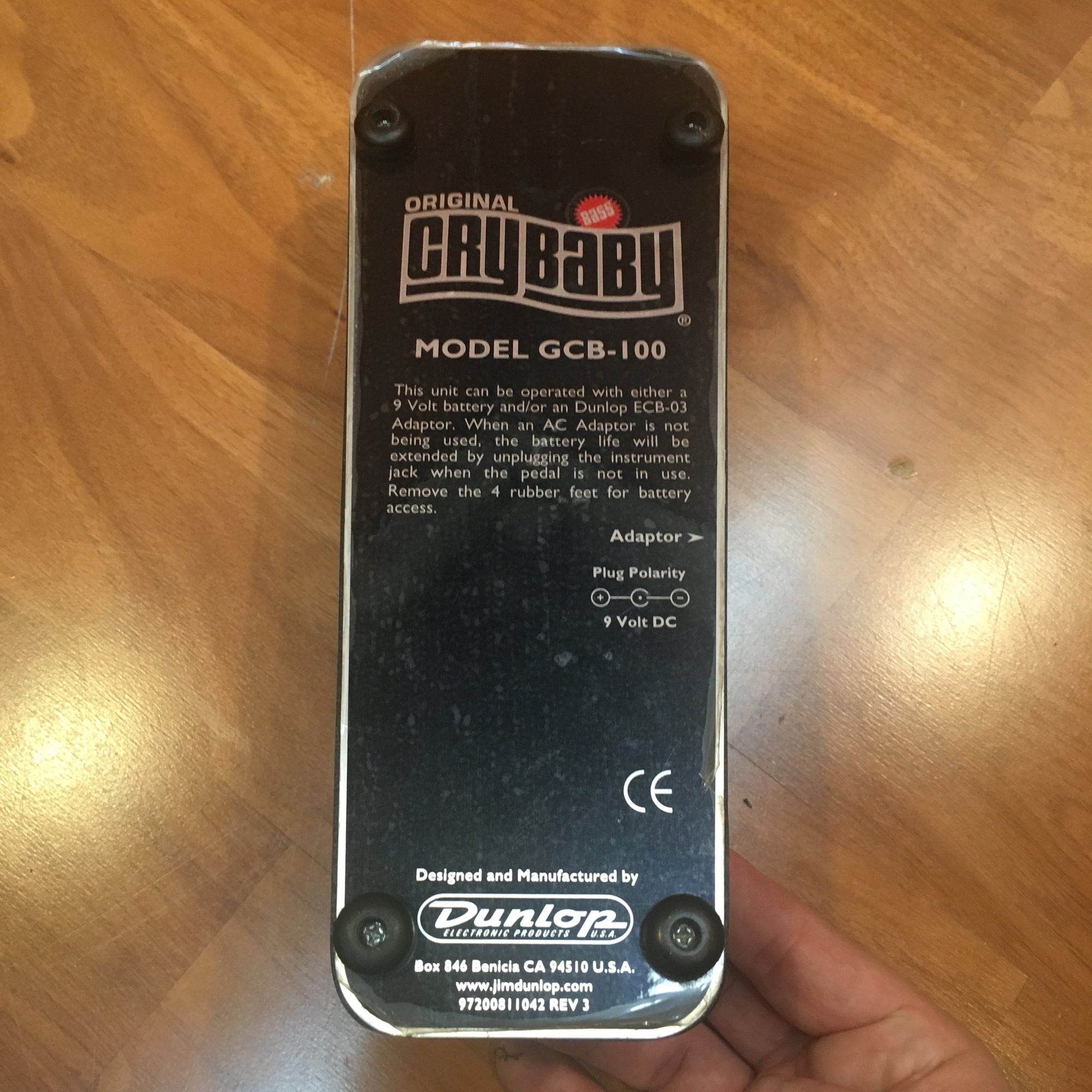Dunlop GCB-100 Bass Wah