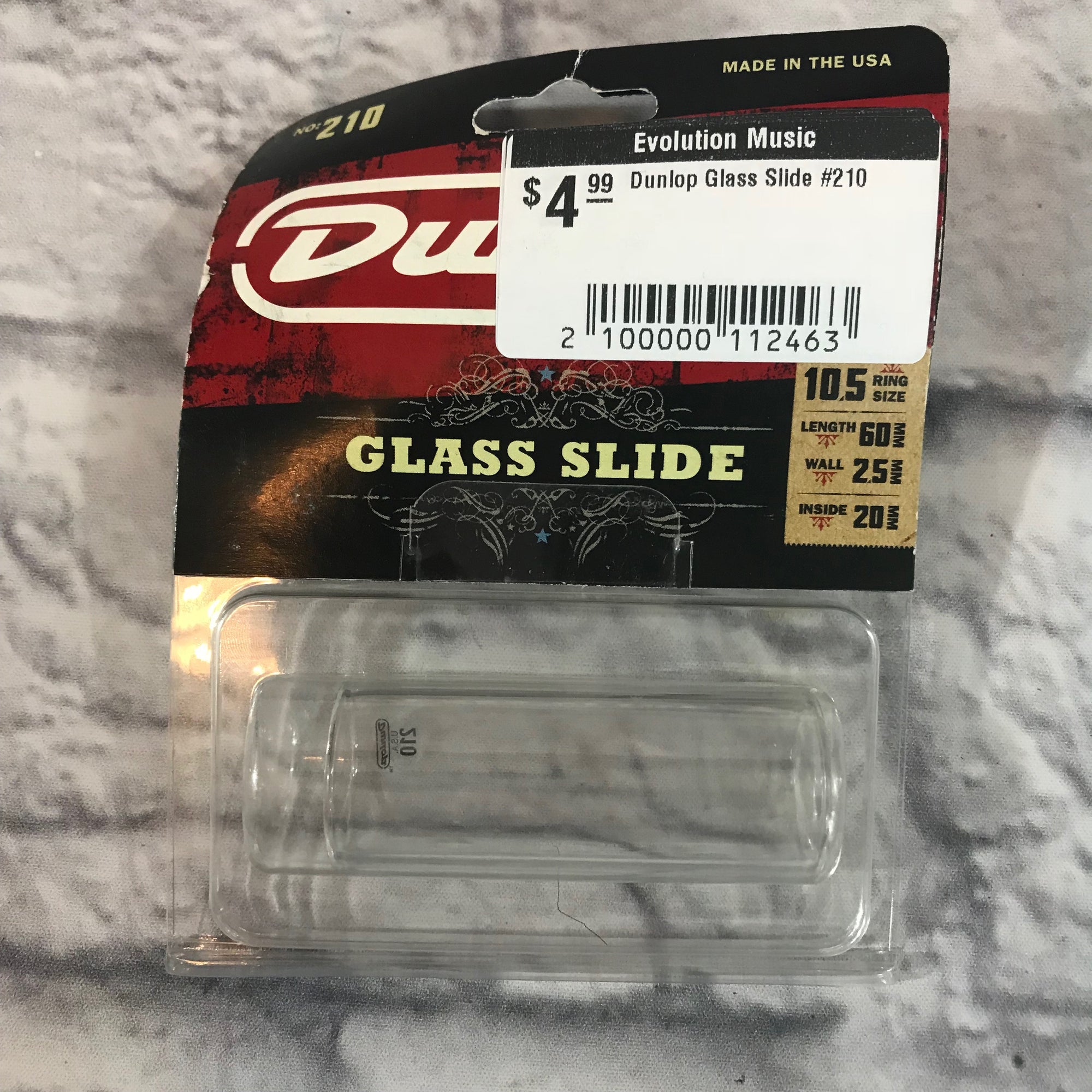 Dunlop Glass Slide #210
