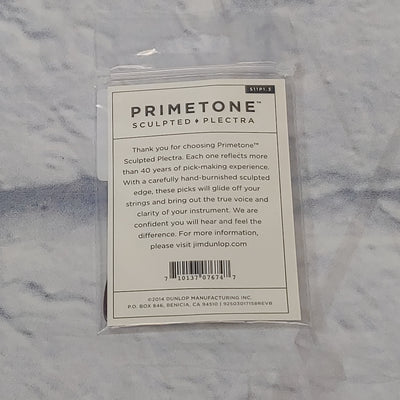 Jim Dunlop Primetone Standard 1.3 Sculpted + Plectra 3 Picks
