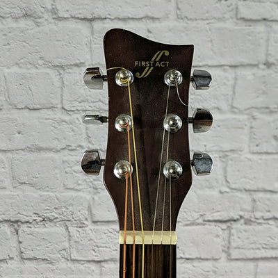 First Act MG359 Pink 3/4 Child Size Acoustic Guitar