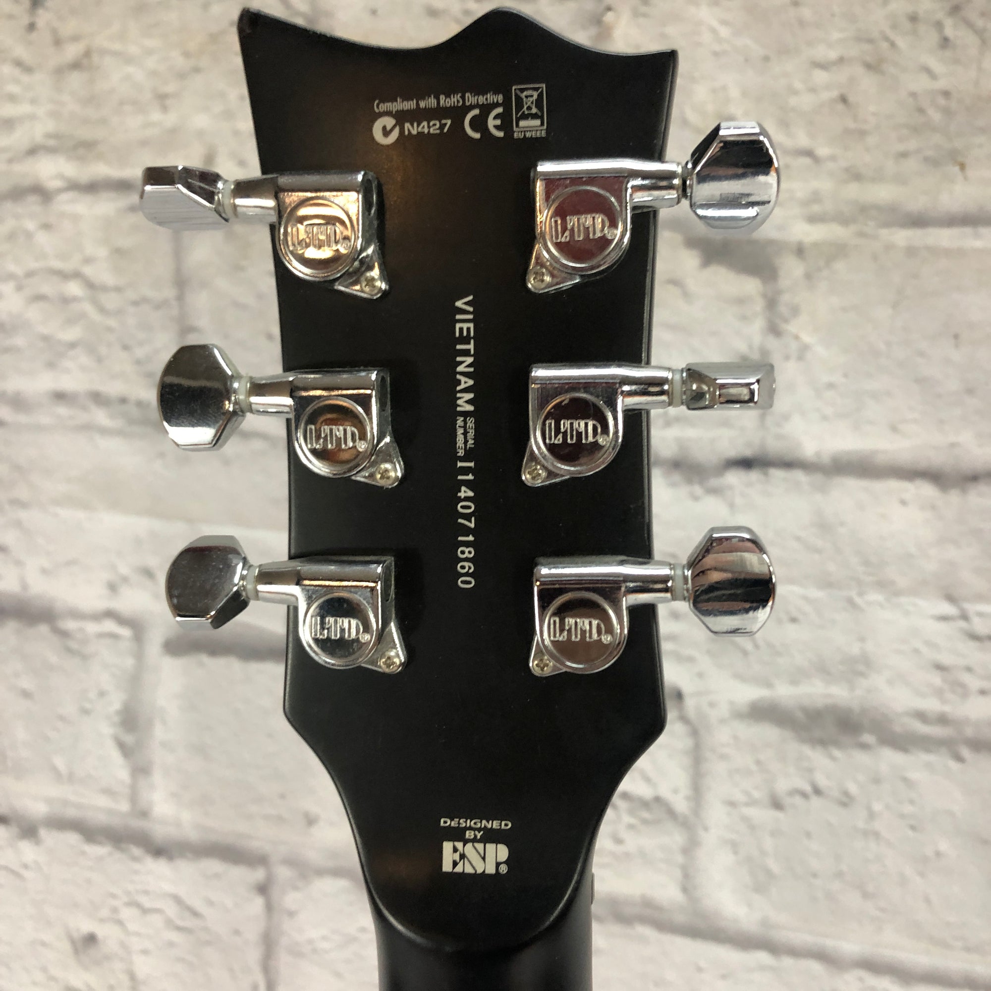 LTD EC10 Satin Black Electric Guitar