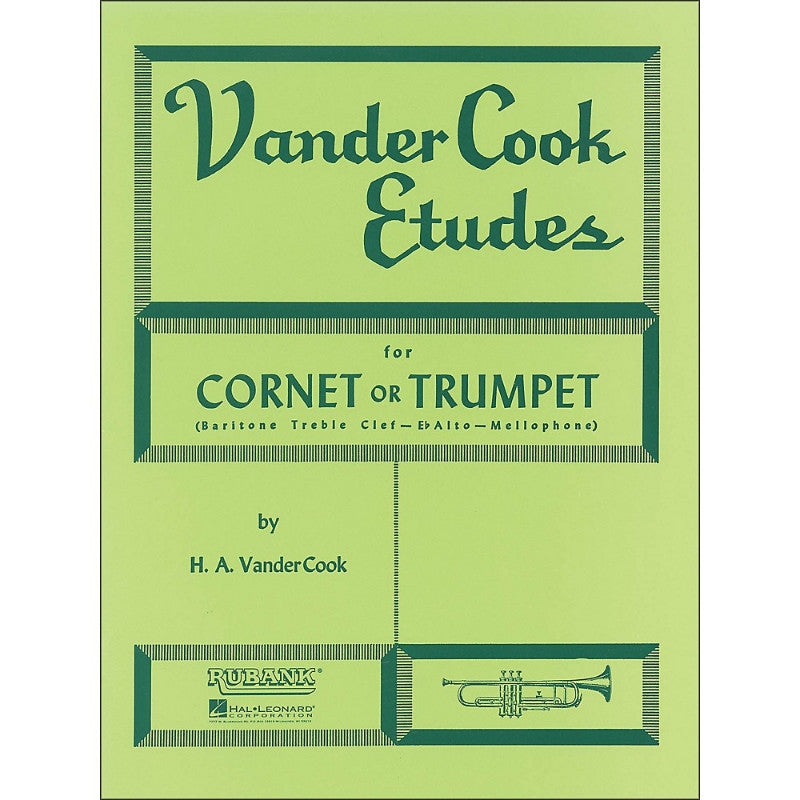 Hal Leonard Rubank Vandercook Etudes for Cornet Or Trumpet