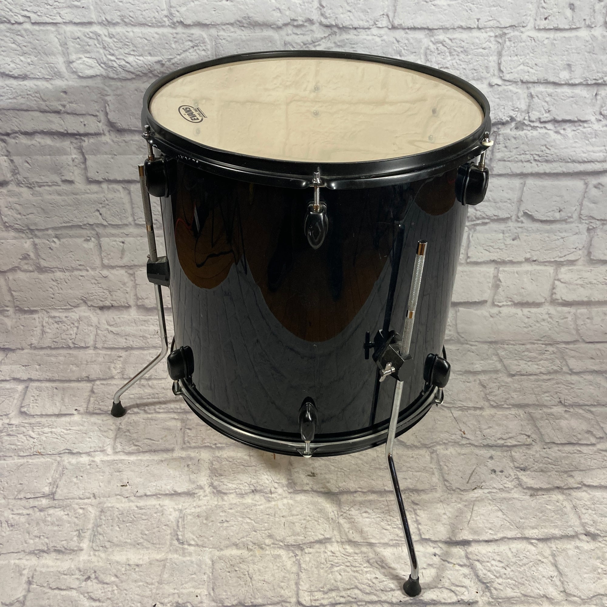 Unknown Black 16 x 16 Floor Tom
