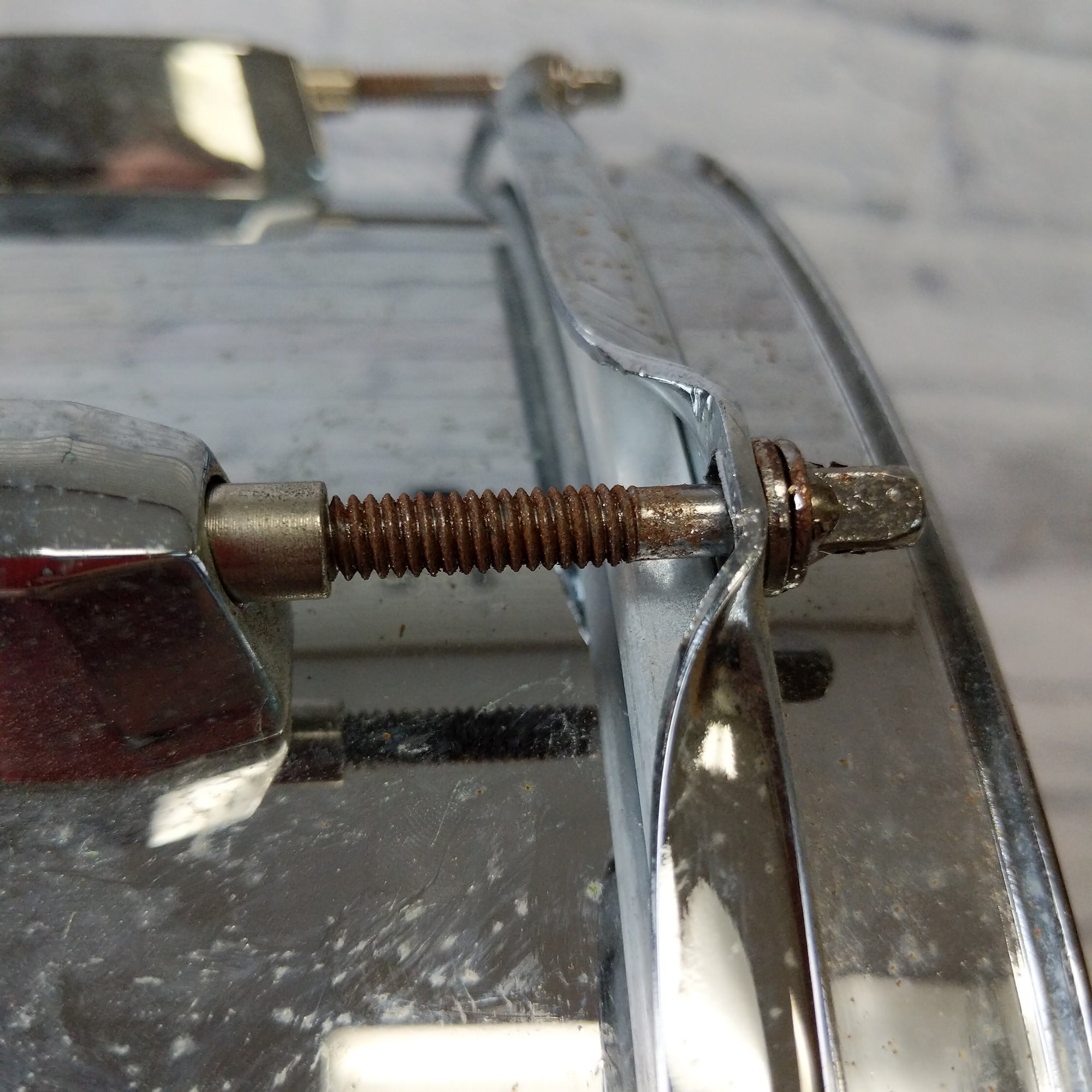 Pearl Steel Shell Snare Drum