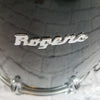 Rogers 60's Holiday Black Gloss 16x16 Floor Tom
