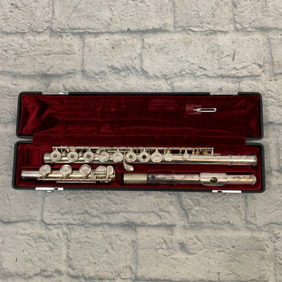 Yamaha YFL 481 Sterling Silver Flute With Case