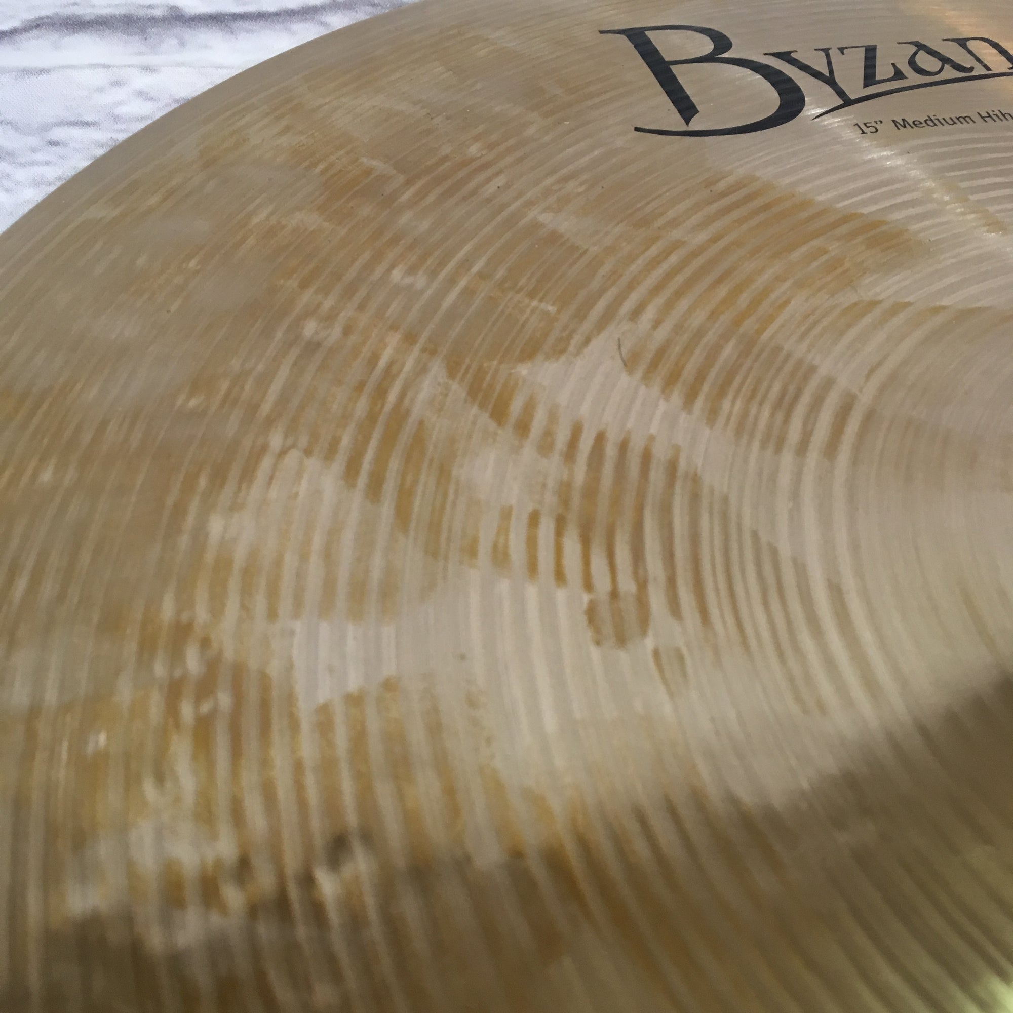 Meinl 15in Byzance Medium Hi Hat Cymbal Pair