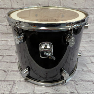 pacific 14 Floor Tom Black Single Mount
