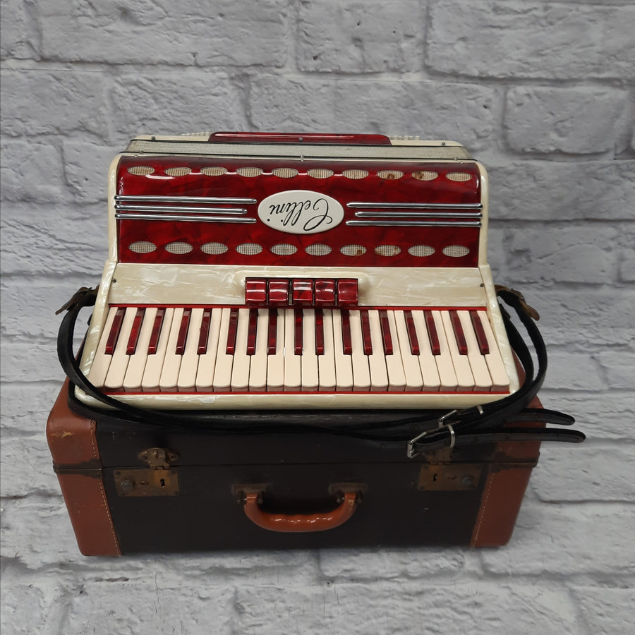 Cellini 120 Bass Accordion with Case