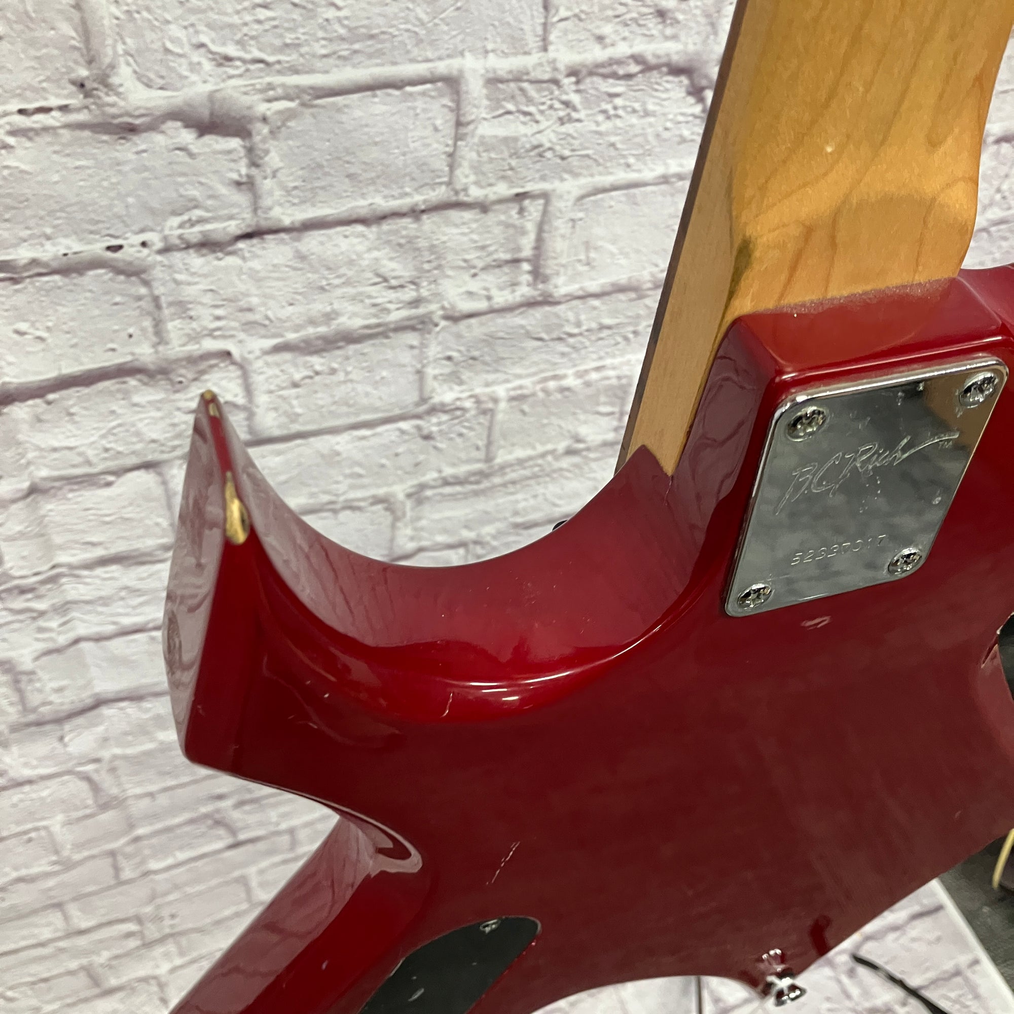 BC Rich Bronze Series Warlock Red