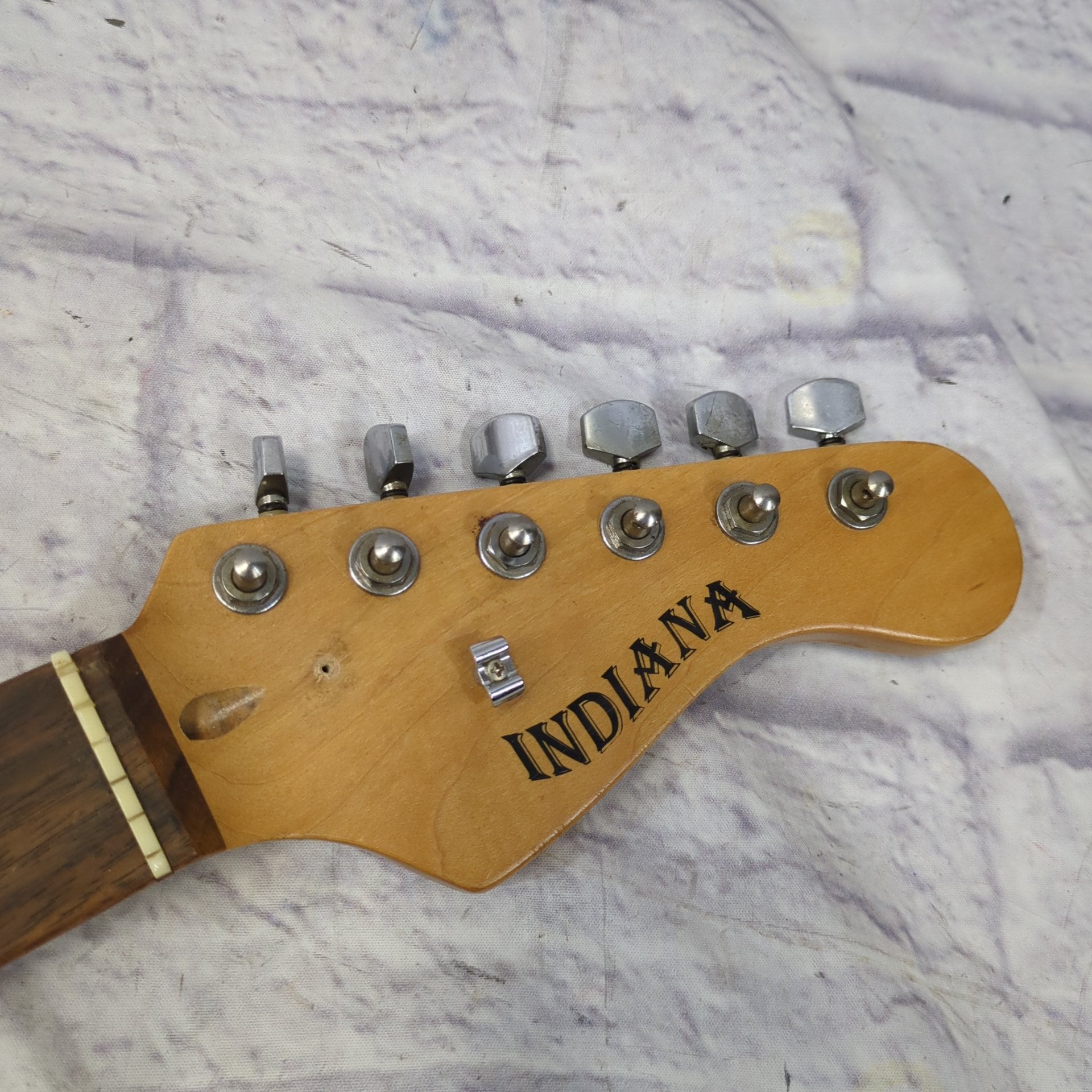 Indiana 22 Fret Strat Style Neck with Tuners