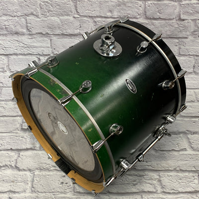 PDP MX Series 22" Kick Drum Green Fade