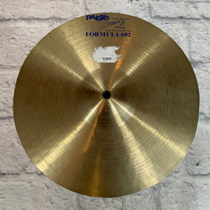 Paiste Formula 602 Crash Cymbal Cut-Down to 12.5in